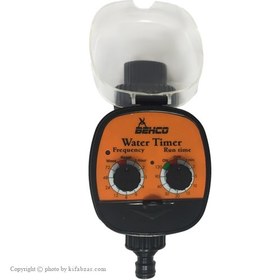 تصویر تایمر آبیاری بهکو تک خروجی water timer Behco 1