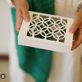 تصویر جعبه پیچک - 17 * 17 * 4 / سفید 