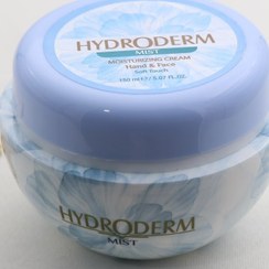 تصویر کرم کاسه ای مرطوب کننده و نرم کننده دست و صورت هیدرودرم رایحه یاس حجم 150 میلی لیتر 