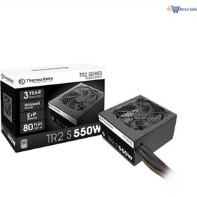 تصویر پاور کامپیوتر ترمالتیک مدل TR2 S 80 PLUS توان 550 وات THERMALTAKE TR2 S 550W 80 PLUS POWER SUPPLY