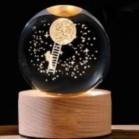 تصویر گوی ماه و نردبان 