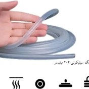 تصویر شیلنگ سیلیکونی 2 در 4 میلیمتر (mm) 2×4 