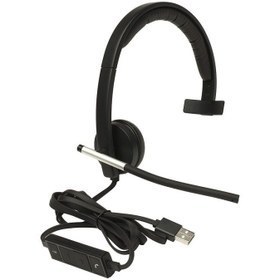 تصویر هدست لاجیتک مدل H650e STEREO ا Logitech H650e STEREO USB Headset Logitech H650e STEREO USB Headset