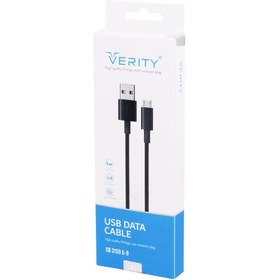 تصویر کابل میکرو یو اس بی فست شارژ Verity CB 3150 A-B 1m Charging Cable Micro Fast Charge Verity CB 3150 A-B 1m