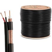 تصویر کابل ترکیبی مغز مس ۰/۷ زیمنس ۸۰ رشته برق ۰/۵ 