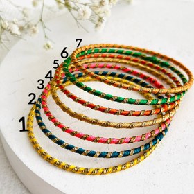 تصویر النگو نخ پیچی هندی 