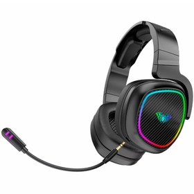 تصویر هدست گیمینگ AULA F608 RGB AULA F608 Bluetooth Wireless + Wired Dual Mode Gaming Headset