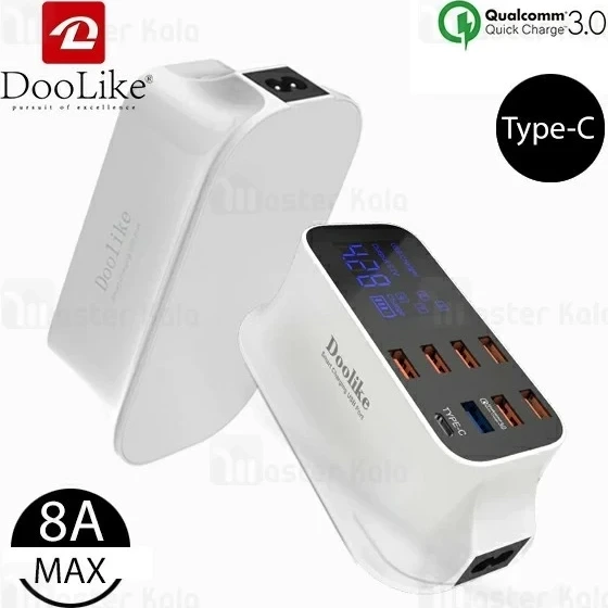 Doolike Usb Adapter خرید و قیمت هاب شارژر فست شارژ دولایک Doolike DL-CH17Q QC3.0 USB ...