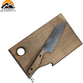 تصویر ست چاقو و تخته بیچاک مدل Bicak 404 