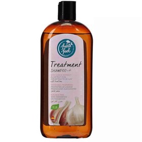 تصویر شامپو مغذی و آبرسان مو حاوی عصاره سیر فرش فیل fresh feel حجم 400 میل fresh feel GARLIC SHAMPOO