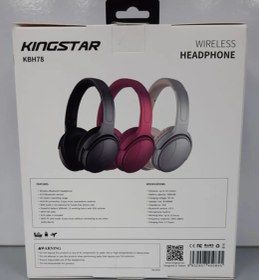 تصویر هدفون بی سیم کینگ استار مدل KBH78 King Star KBH78 Wireless Headphones