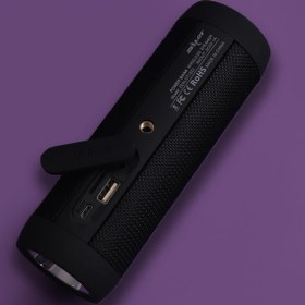 تصویر اسپیکر زیلوت مدل S22 رنگ مشکی Zealot S22 Portable Bluetooth Speaker