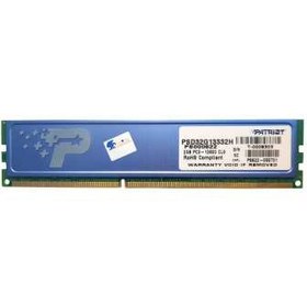 تصویر رم دسکتاپ DDR3 تک کاناله 1333 مگاهرتز CL9 پتریوت مدل PSD32G13332h ظرفیت 2 گیگابایت 