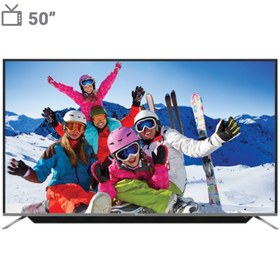 تصویر تلویزیون ال ای دی هوشمند بویمن 50 اینچ مدل 50JAEX6100UWS baumen 50 inch led tv model 50jaex6100uws