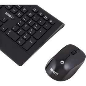 تصویر کیبورد و ماوس بی سیم بیاند مدل 9596 آر اف ا BMK-9596RF Wireless Keyboard and Mouse BMK-9596RF Wireless Keyboard and Mouse