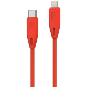 تصویر کابل USB C به لایتنینگ پاورولوژی 2متری مدل PCAB002 ا Powerology Braided USB-A to Lightning Cable Powerology Braided USB-A to Lightning Cable