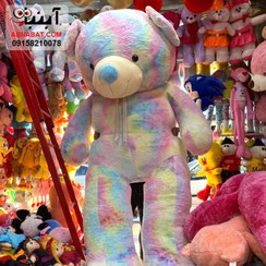 تصویر عروسک خرس بزرگ 3 متری آبرنگی کد 1252 3 meter watercolor bear doll