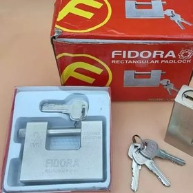 تصویر قفل کتابی فیدورا دو شیار مدل Fidora 94mm 