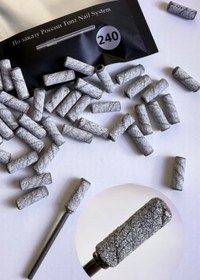 تصویر سر سوهان مانیکور کاغذی روسی 