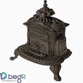 تصویر بخاری چدن کد 301 