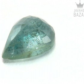 تصویر نگین زمرد زامبیا طرح اشکی کد 50934 
