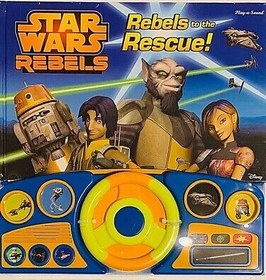 تصویر NEW STAR WARS Rebels, Rebels to the Rescue Play-a-sound Book NEW STAR WARS Rebels, Rebels to the Rescue Play-a-sound Book