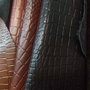 تصویر چرم بزی روکو مشکی هر فوت ۹۰ تومن 