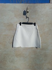 تصویر دامن زنانه کرپ طرح نو عروس 