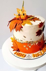 تصویر کیک پاییزی شماره یک 