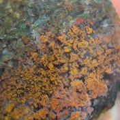 تصویر عقیق پاییزه سایز مدالی Agate paize