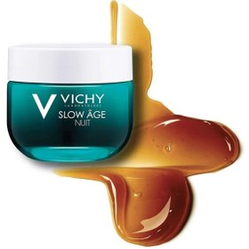 تصویر Vichy کرم و ماسک شبانه ضد پیری موثر Slow Age Night Detox 50 میلی لیتر 