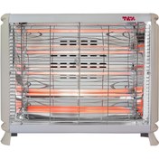 تصویر بخاری برقی فن دار برفاب مدل QH-3000 Barfab