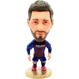 تصویر اکشن فیگور لیونل مسی بارسلونا سایز ۶ سانت 
