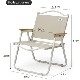 تصویر صندلی تاشو از نیچر هایک Nature Hike CNK2300JU012 Fe01 Outdoor Folding Chair 