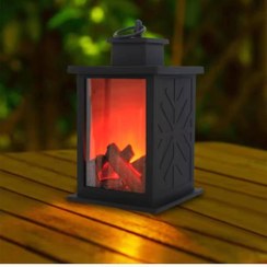 تصویر چراغ نفتی دکوری طرح شومینه تیس ایران 