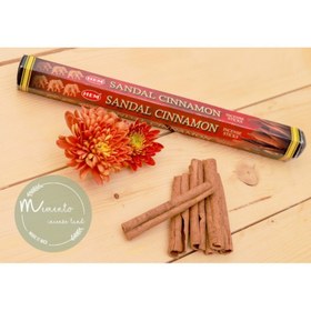 تصویر عود شاخه ای صندل دارچین هم HEM Sandal Cinnamon Incense Stick 