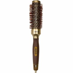 تصویر برس مو چهار گوش سالنی طلایی سایز کوچک زد وان z.one مدل z05 