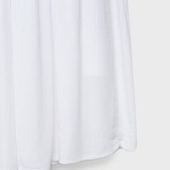 تصویر خرید اینترنتی دامن بلند زنانه سفید استرادیواریوس 01270458 ا Fitilli Midi Etek Fitilli Midi Etek