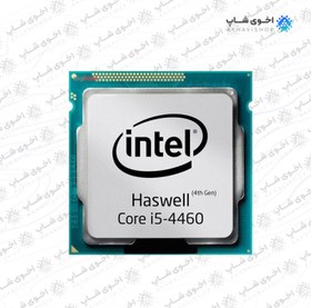 تصویر پردازنده کامپیوتر اینتل مدل Core i5-4460 Haswell استوک Intel Core i5-4460 Haswell Computer Processor Used