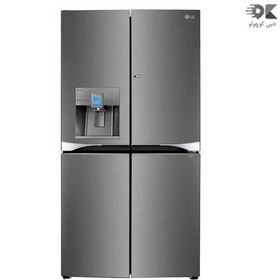 تصویر یخچال ساید بای ساید 34 فوت ال جی مدل J337 ا LG Side by Side Refrigerators GR-J337 LG Side by Side Refrigerators GR-J337