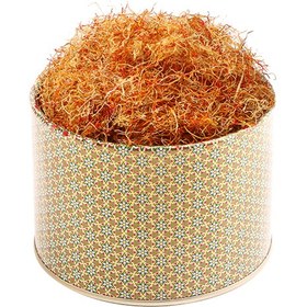 تصویر ریشه نگین زعفران ( 500 گرم ) ظرف خاتم Saffron precious root ( 500g ) in Khatam container