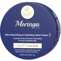 تصویر کرم دست فوق سبک و آبرسان 1 مورینگا امو مناسب انواع پوست 250 میل Moringa Emo Ultra Light Hydrating Hand Cream 1 for All Skin