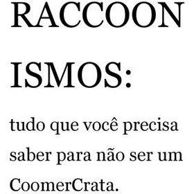 تصویر دانلود کتاب RACCOONISMOS: tudo que você precisa saber para não ser um CoomerCrata کتاب