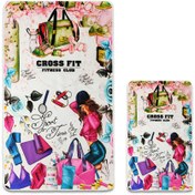 تصویر زیر انداز حوله ای 10200100 ست دو تکه 