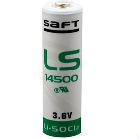 تصویر باتری لیتیومی سافت مدل LS14500 ظرفیت 2600 میلی آمپر ساعت 
