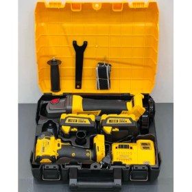 تصویر پک دو قلو بکس و فرز شارژِی طرح دیوالت مدل DCD710DK2 