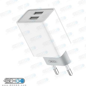 تصویر شارژر دیواری ایکس او مدل XO-L65 (EU) XO XO-L65(EU) 2-PORT USB Charger