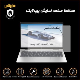 تصویر محافظ صفحه پیپرلایک لپتاپ hp x360 envy 14 