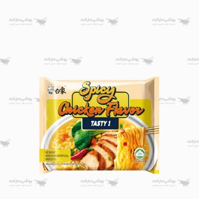 تصویر نودل فوری مرغ تند ۷۵ گرمی 