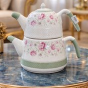 تصویر هوبارت کتری قوری فلاور سبزC&S 